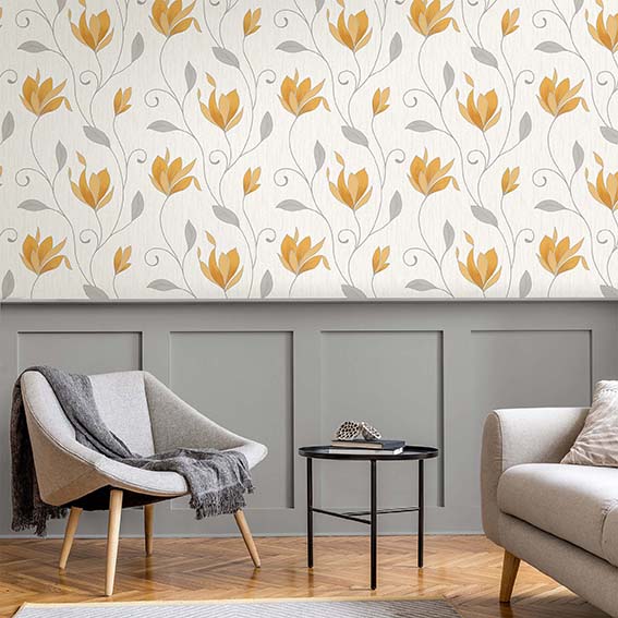 Matching Wallpaper & Paint | Feature Wallpaper Design Ideas | Dulux
